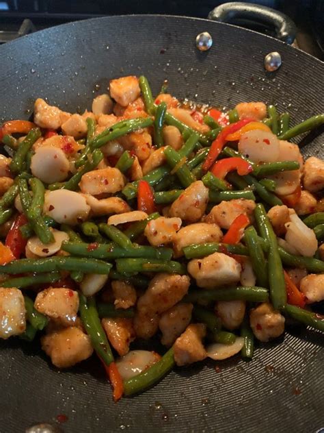 Chicken And Green Bean Stir Fry