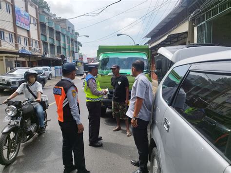 Polres Sibolga Laksanakan Ops Keselamatan Toba 2024 Pengguna Jalan