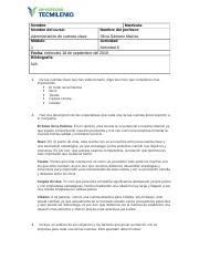 Actividad Administracion De Cuentas Clave Docx Nombre Nombre Del