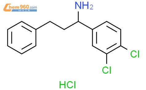 2229135 08 2 1 3 4 Dichlorophenyl 3 Phenylpropan 1 Amine