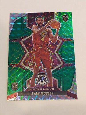 Panini Mosaic Evan Mobley Rc Green Prizm Rookie Card Ebay