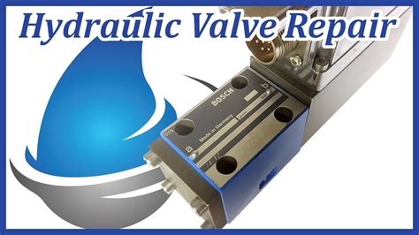 Hydraulic Valve Repair From Metro Fluid Power Youtube