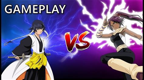 Bleach Spiritual Yoruichi Vs Soi Fon Gameplay Youtube