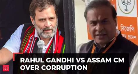 Rahul Gandhi Vs Himanta Biswa Sarma Congress Leader Calls Assam Cm