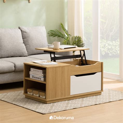 Promo Dekoruma SANO Meja Tamu Minimalis Coffee Table Meja Sofa