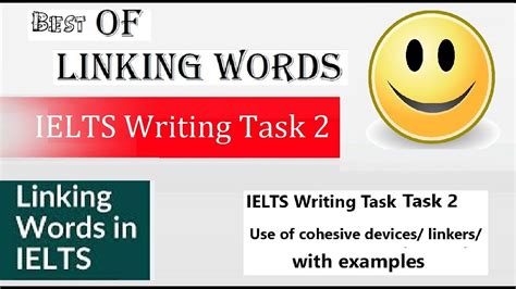 Ielts Writing Task 2 Linking Words Youtube