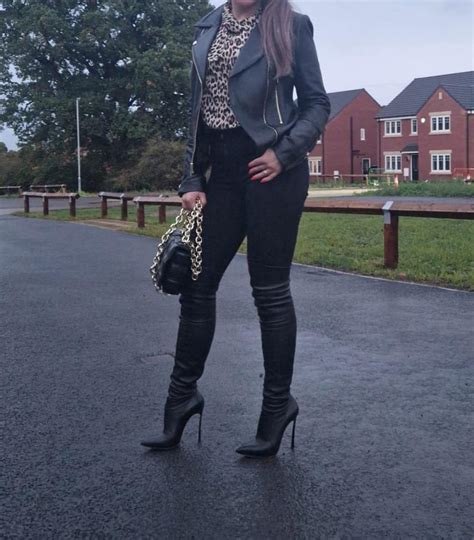 Last Nights Outfit Thigh High Casadei Blade Boots Rhighheels