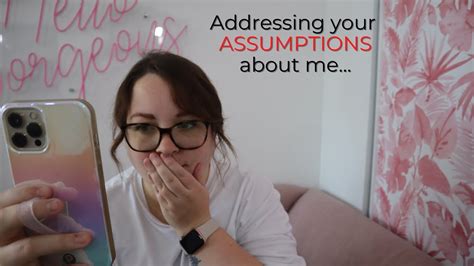 Answering Your Assumptions About Me Youtube