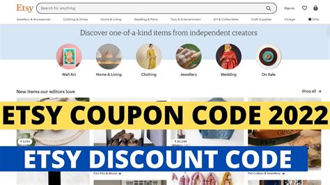 Etsy Discount Code 2023 How To Use Etsy Coupon Code Etsy Coupon