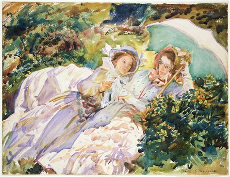 John Singer Sargent Watercolor Portraits
