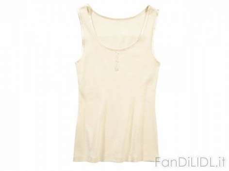 Canotta Da Donna Biancheria Intima Lingerie Lidl VolantinoLidl It