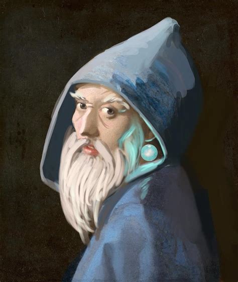 Wizard With An Orb Earring Pondering My Orb Know Your Meme