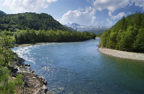 Saltelva Fluss Im Wilden Norden Foto And Bild Europe Scandinavia