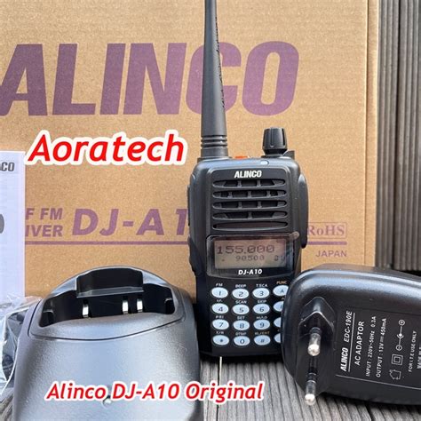 Jual HT Alinco DJ A10 VHF 136 174MHZ Single Band Original Shopee