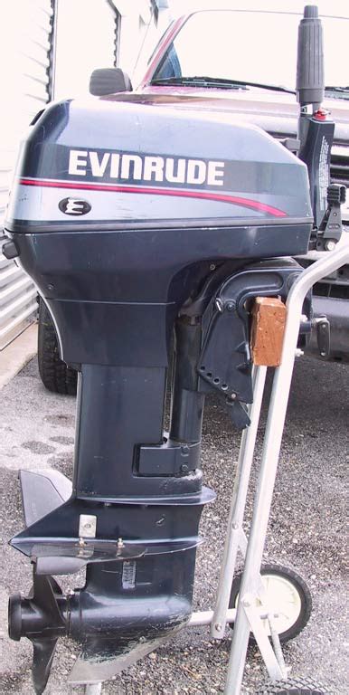 15 HP Evinrude Outboard Motor