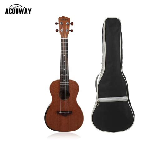 Acouway Ukulele Soprano Concert Ukulele 21 23 Inch Sapeli Wood Uku Ukelele Hawaii Guitar