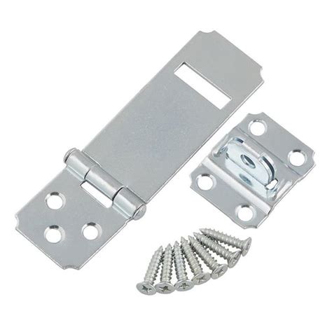 Everbilt 2 1 2 In Zinc Plated Staple Safety Hasp 21260 The Home Depot