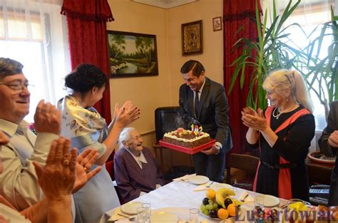 102 lata skończyła Pani Janina Bil Lubartowiak witamy w Lubartowie