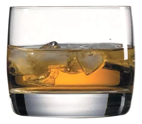 Vaso Whisky Cristal Set X 6 Unid Tragos Nude 445 Ml Original Cuotas