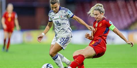 Uefa Nations League Femminile Gruppo Spagna Italia Video