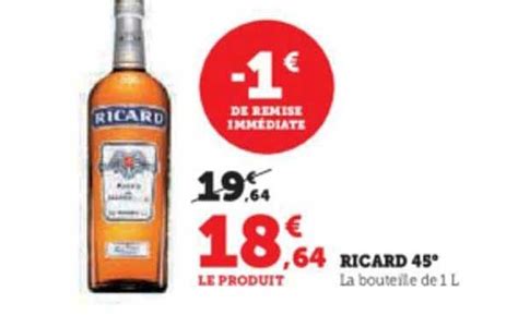 Promo Ricard Chez Super U Icatalogue Fr