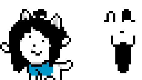 Editing Temmie Free Online Pixel Art Drawing Tool Pixilart