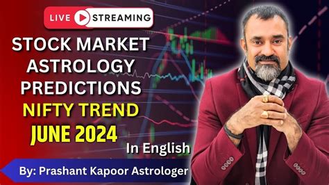 Stock Market Astrology Predictions Nifty Trend June 2024 Prashant