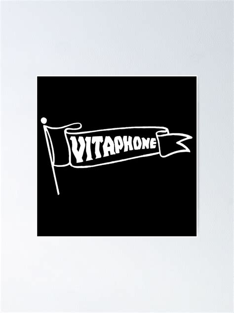 "Vitaphone Logo" Poster for Sale by MovieFunTime | Redbubble