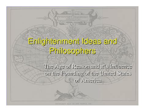 Enlightenment Ideas and Philosophers | Summaries Philosophy | Docsity