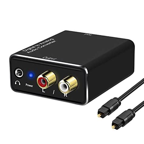 Giveet Convertisseur audio numérique vers analogique DAC Digital SPDIF