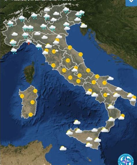 Previsioni Meteo oggi lunedì 11 maggio nuvolosità su tutta la