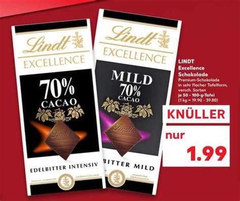 Lindt Excellence Schokolade Angebot Bei Kaufland 1Prospekte De