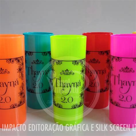 Copos Long Drink Pool Party Personalizados Elo