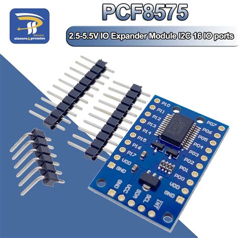 Pcf8575 Module Expansion Io Port Expander Board Dc 2 5 5 5v I2c