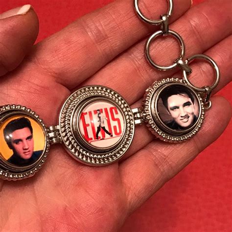 Elviselvis Presley Telvis Fan Telvis Braceletelvis Etsy