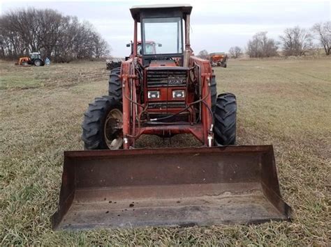 Fiat 666dt Mfwd Tractor Whesston Loader Bigiron Auctions