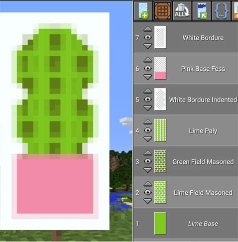 Cactus Banner Minecraft Banner Designs Cool Minecraft Banners