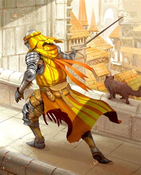 One Yellow Knight By Ruthlessknight On Deviantart