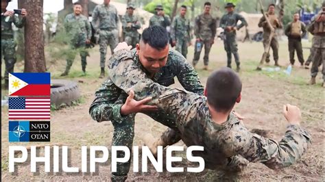 Balikatan U S Marines Vs Philippines Marines Conduct Martial Arts