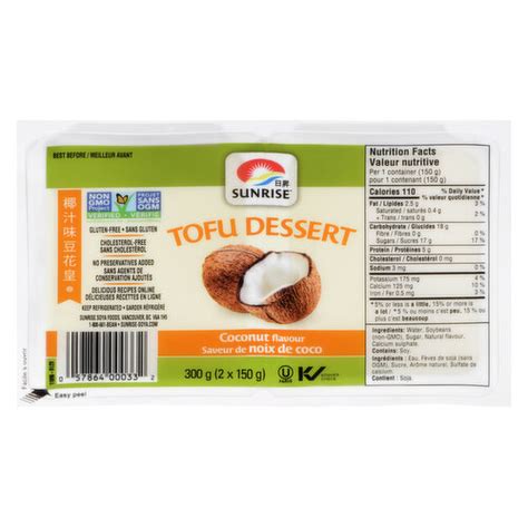 Sunrise Coconut Tofu Dessert PriceSmart Foods