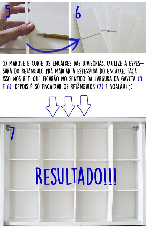 Blog Cheap Chic D I Y Aprenda A Fazer Divis Rias Para A Sua Gaveta