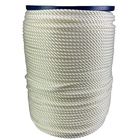 6mm White Polyester Rope X 100 Metre Reel RopeServices UK