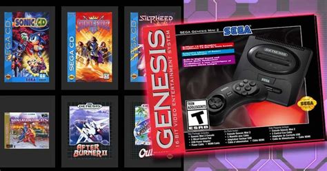 Sega Genesis 2 Mini versión americana anuncia fecha de lanzamiento