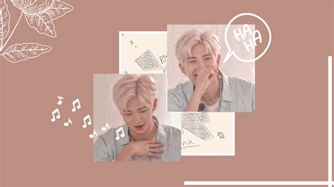 Kim Namjoon Edit 1 Bts Laptop Wallpaper Bts Wallpaper Desktop