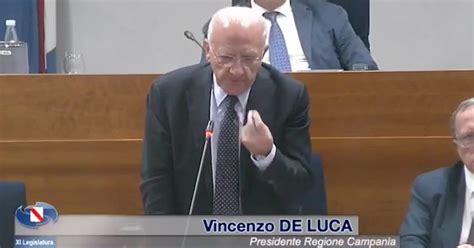 De Luca E L Autonomia Il Sud Causa Di Arretratezza Falso E