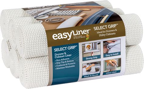 Amazon Duck Brand Select Grip Easyliner Brand Shelf Liner Non