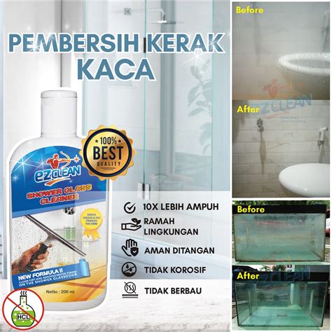 Jual Ezclean Pembersih Kaca Shower Pembersih Jamur Kerak Kaca Pembersih