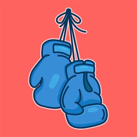 Color De Icono De Guante De Boxeo En Dise O De Moda Vector Premium