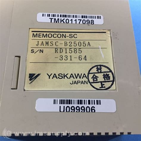 Yaskawa Jamsc B A Input Module Memocon Sc Ims Supply