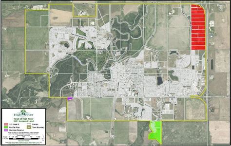 High River Town Of High River Areas Of Annexation Information